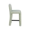 Meridian Furniture,Amari Chenille Fabric Stool - 4 of 4