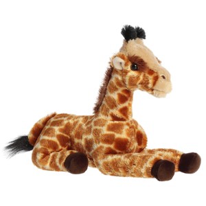 Aurora Medium Acacia Flopsie Adorable Stuffed Animal Brown 12" - 1 of 4