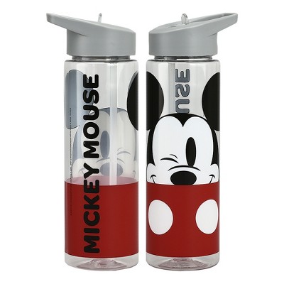 Disney Mickey Mouse 24 Oz. UV Print Tritan Plastic Water Bottle