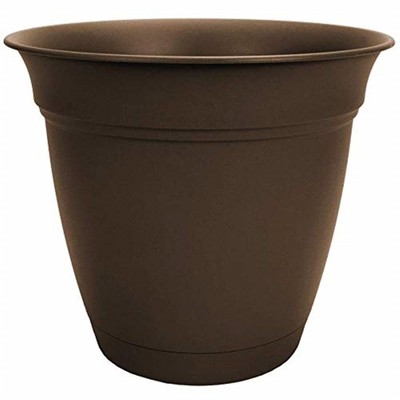 The HC Companies Eclipse Round In/Outdoor Plastic Planter