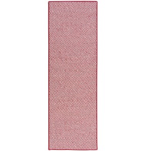 Colonial Mills Herringbone Mudroom Runner Rug 2'6" x 6' Red Lite - 1 of 2