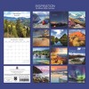 2026 Square Wall Calendar, Inspiration, 16-Month Mind, Body, Spirit Theme with 180 Reminder Stickers (12x12 In) - 4 of 4