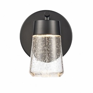 Elk Home Jergen 1 - Light Vanity in  Matte Black - 1 of 4