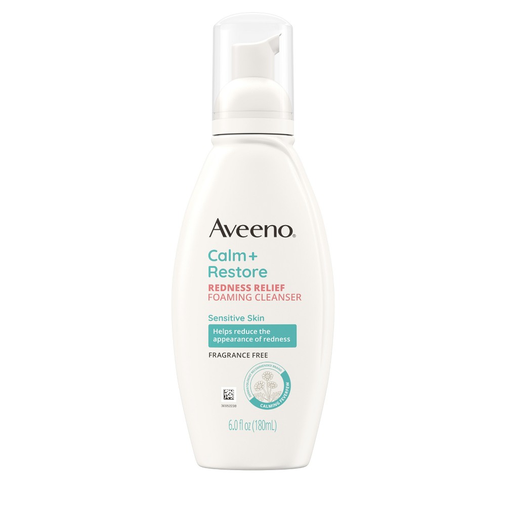 UPC 381372022464 product image for Aveeno Calm + Restore Redness Relief Foaming Cleanser with Fewerfew - Fragrance  | upcitemdb.com