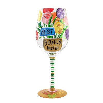 Enesco Lolita Wine Glass February Birthday 