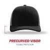 Nertpow Men's Ballcap Criss Cross Ponytail Baseball Cap Adjustable High Messy Bun Ponycap Quick Drying Hat - 2 of 4
