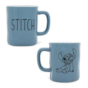 Silver Buffalo Disney Lilo & Stitch Ceramic Pottery Mug | Holds 24.5 Ounces - 1 of 4