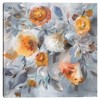 30" x 30" Floral Uplift by Dahui Nai Unframed Wall Canvas - Masterpiece Art Gallery: Modern Botanical Artwork, Vertical Orientation - 2 of 4
