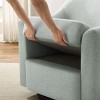 VANOMi 29.92'' Upholstered Swivel Accent Chair - 3 of 4