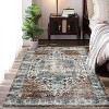 Large Area Rug, Washable Vintage Carpet, Soft Non-Slip Chenille Floor Mat, Non-Shedding for Living Room, Office - 2 of 4