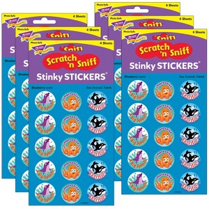 TREND Sea Animals/Blueberry Stinky Stickers®, 60 Per Pack, 6 Packs - 1 of 3