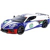 Lamborghini Gallardo LP 560-4 Super Trofeo #63 Gray Metallic and White "GT Racing" Series 1/24 Diecast Model Car by Motormax - 2 of 3