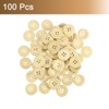 Unique Bargains Wooden DIY Craft Clothing 4 Holes Sewing Buttons 100 Pcs - 3 of 4