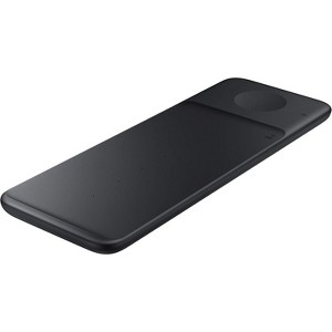 Samsung Electronics Wireless Charger Trio, Qi Compatible - Charge up to 3 Devices at Once - for Galaxy and Apple Devices, Black - 1 of 4