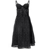 VENUS Womens Paisley Eyelet Dress - 4 of 4