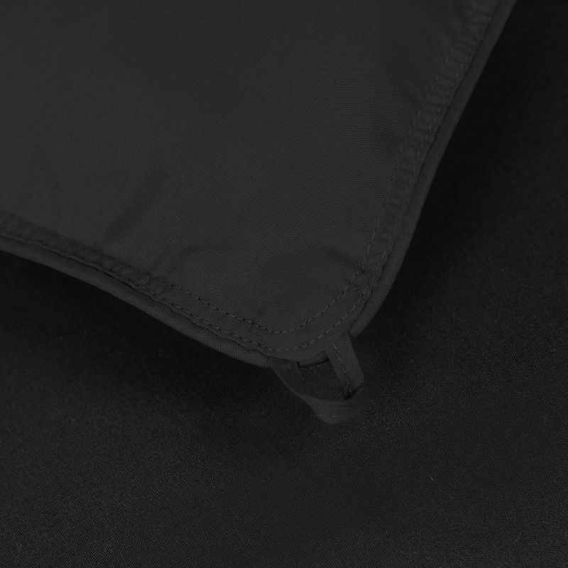 Brushed Microfiber Reversible Comforter Medium Weight Down Alternative Bedding by Blue Nile Mills, 3 of 7