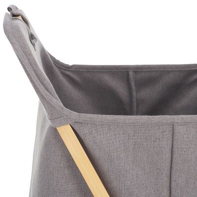 Quinne Laundry Basket - Natural/Grey - Safavieh