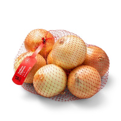 FRESH Red Onion 3 Pound Bag - Sold by bag