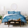 RosebudStudio Sweet Mandala Duvet Cover Set Blue - Deny Designs - 2 of 4