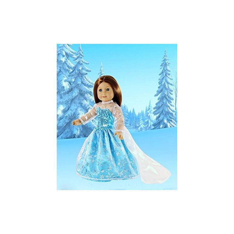 Dress Along Dolly Else Frozen Inspired Outfit for American Girl Doll, 3 of 5