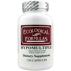 Ecological Formulas HypoMultiple Without Copper and Iron – 120 Capsules - 1 of 3