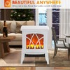 NicBex Freestanding Electric Fireplace 18 Inch Heater Stove Fireplace with 3D Realistic Flame and Overheating Protection - 4 of 4