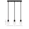 Toltec Lighting Edge 3 - Light Chandelier in  Espresso - 2 of 2