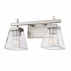 Z-Lite Lauren 2 - Light Vanity in  Brushed Nickel - image 2 of 4