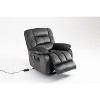 Power Electric Recliner, Lift Chair Relax Sofa Chair with Massage & Heating Function for Elderly-ModernLuxe - 4 of 4