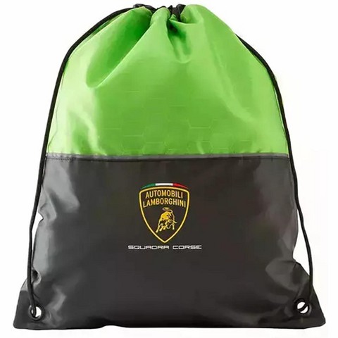 Lamborghini Automobili Lamborghini Squadra Corse Drawstring Pullbag