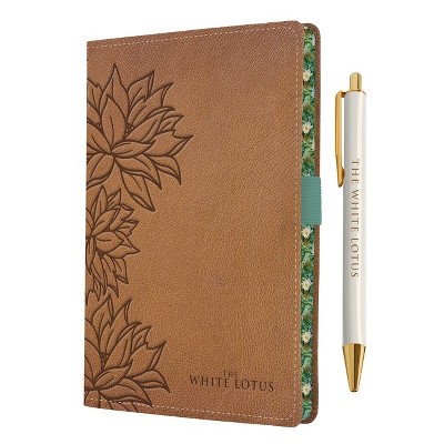 The White Lotus Journal and Pen Set - by  Insight Editions (Paperback)
