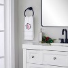SKL Home 2pk Wreath Monogram Hand Towels "H" - 4 of 4