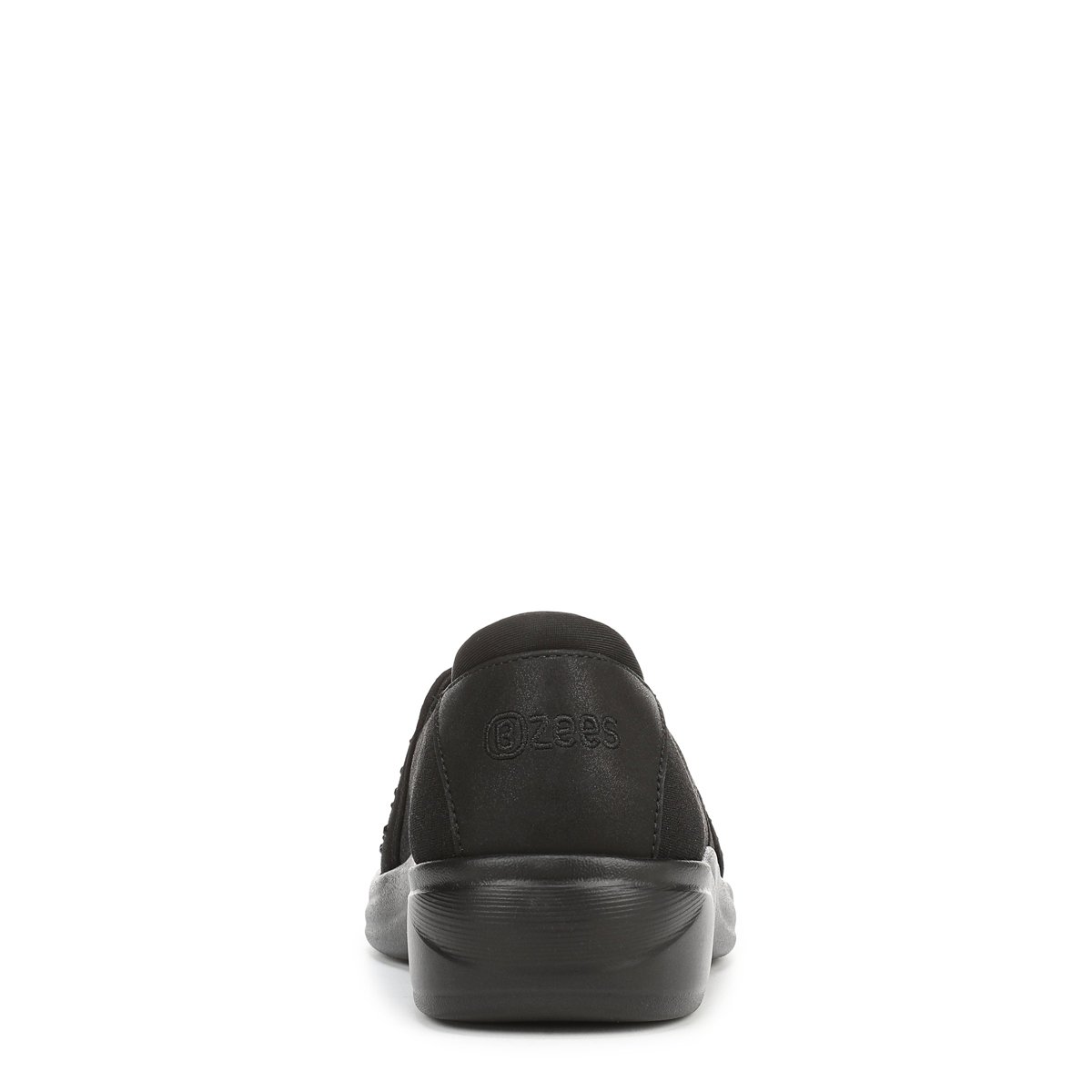 Обувь Bzees for Lifestride LifeStride Womens Poppyseed Ballet Flat Black Rhinestone Fabric 10 M — фото 6