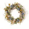 Sullivans Artificial 21.75" Summer Wildflower Wreath - 4 of 4