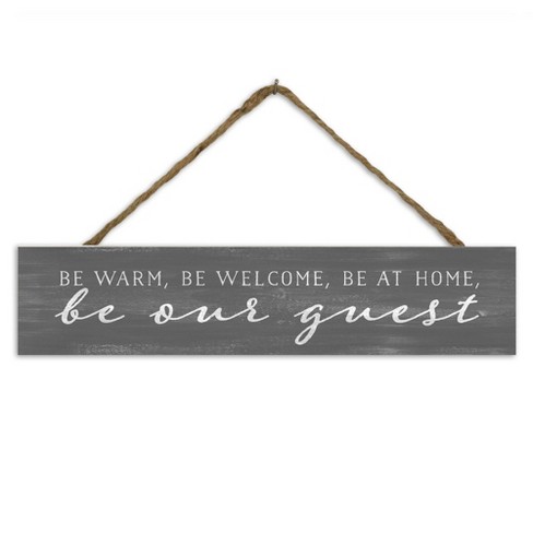 Creative Products Be Our Guest 17 x 3.5 Outdoor/Indoor Hanging Sign - image 1 of 1