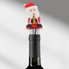 Unique Bargains Santa Claus Bottle Stopper Zinc Alloy ABS Silicone 1Pc - 2 of 3