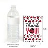 Big Dot of Happiness Happy Little Ladybug - Baby Shower or Birthday Party Thank You Cards (8 count) - 3 of 4