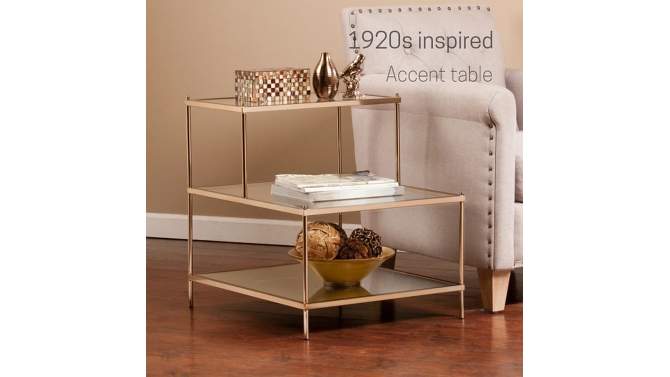 Paulina Accent Table Copper - Aiden Lane, 2 of 9, play video