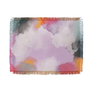 Emanuela Carratoni Abstract Colors 1 Woven Throw Blanket - Deny Designs