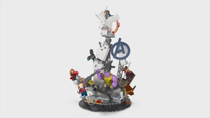LEGO Marvel Endgame Final Battle Avengers Collectible Display Set 76266, 2 of 8, play video