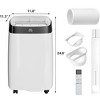 Portable Air Conditioner,10,000 BTU Cools Rooms Up to 450 Sq.Ft. 3 Modes - 2 of 4