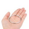Unique Bargains Zinc Alloy Craft DIY Accessories Hardware Bag Belt O-Ring Buckles 10 Pcs - 3 of 3