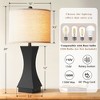 Maxax Modern Table Lamps set of 2 - 3 of 4