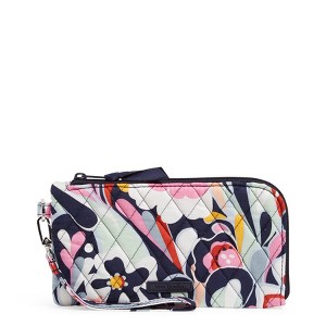 Vera Bradley Women's Outlet Cotton Tech Wristlet - 1 of 2