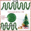 Swtroom 50FT Non Lit Soft Green Unlit Artificial Greenery Garland for Christmas Decoration for Outdoor Or Indoor, Artificial Xmas Garland Decoration - 3 of 4