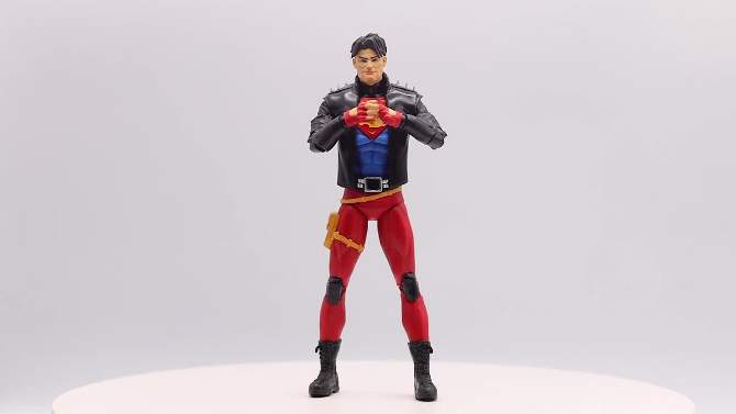 DC Comics Multiverse Kon-El Superboy Action Figure, 2 of 14, play video