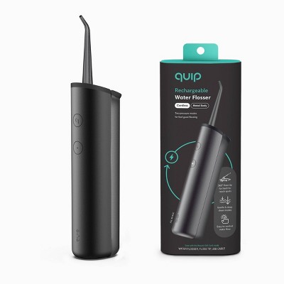 quip Rechargeable Cordless Water Flosser - Black