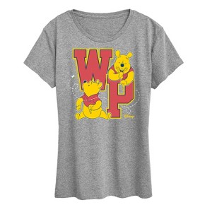 Women's - Winnie the Pooh - Collegiate WIP Short Sleeve Graphic T-Shirt - 1 of 4