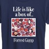 Women's - Forrest Gump - Life Is Like A Box Of Chocolates Short Sleeve Graphic T-Shirt - 2 of 4