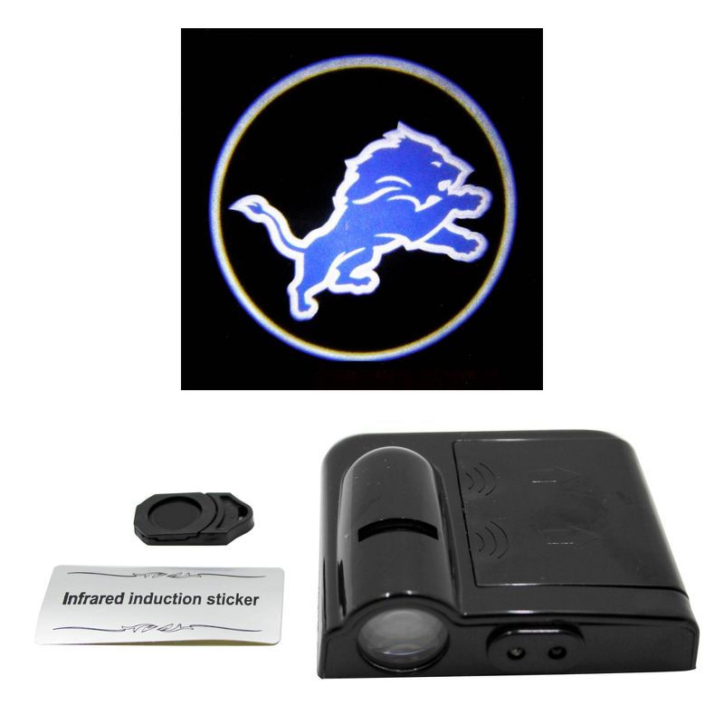 NFL Detroit Lions LED Car Door Light, 2 of 3
